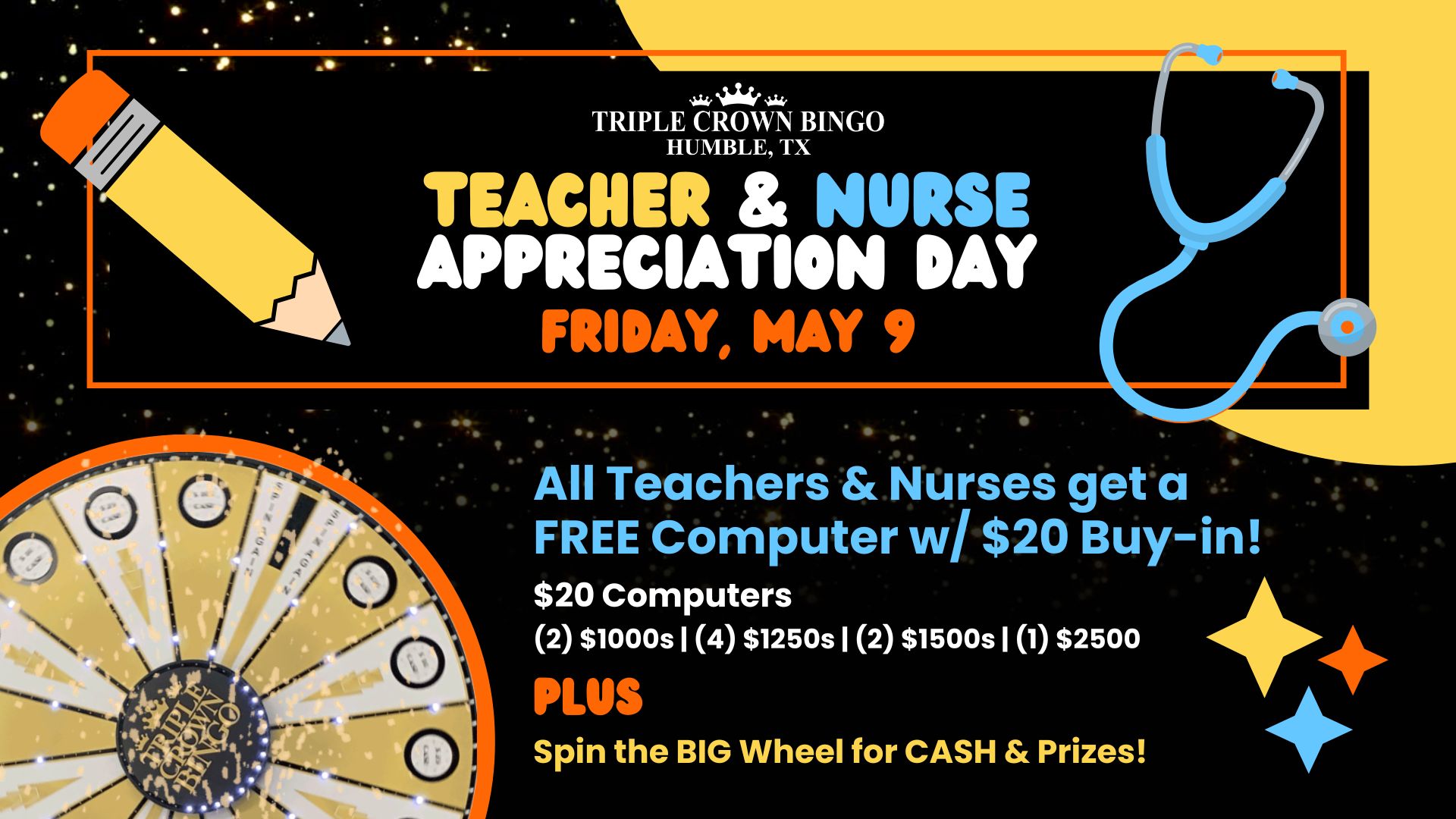 TCB Humble teacher nurse appreciation